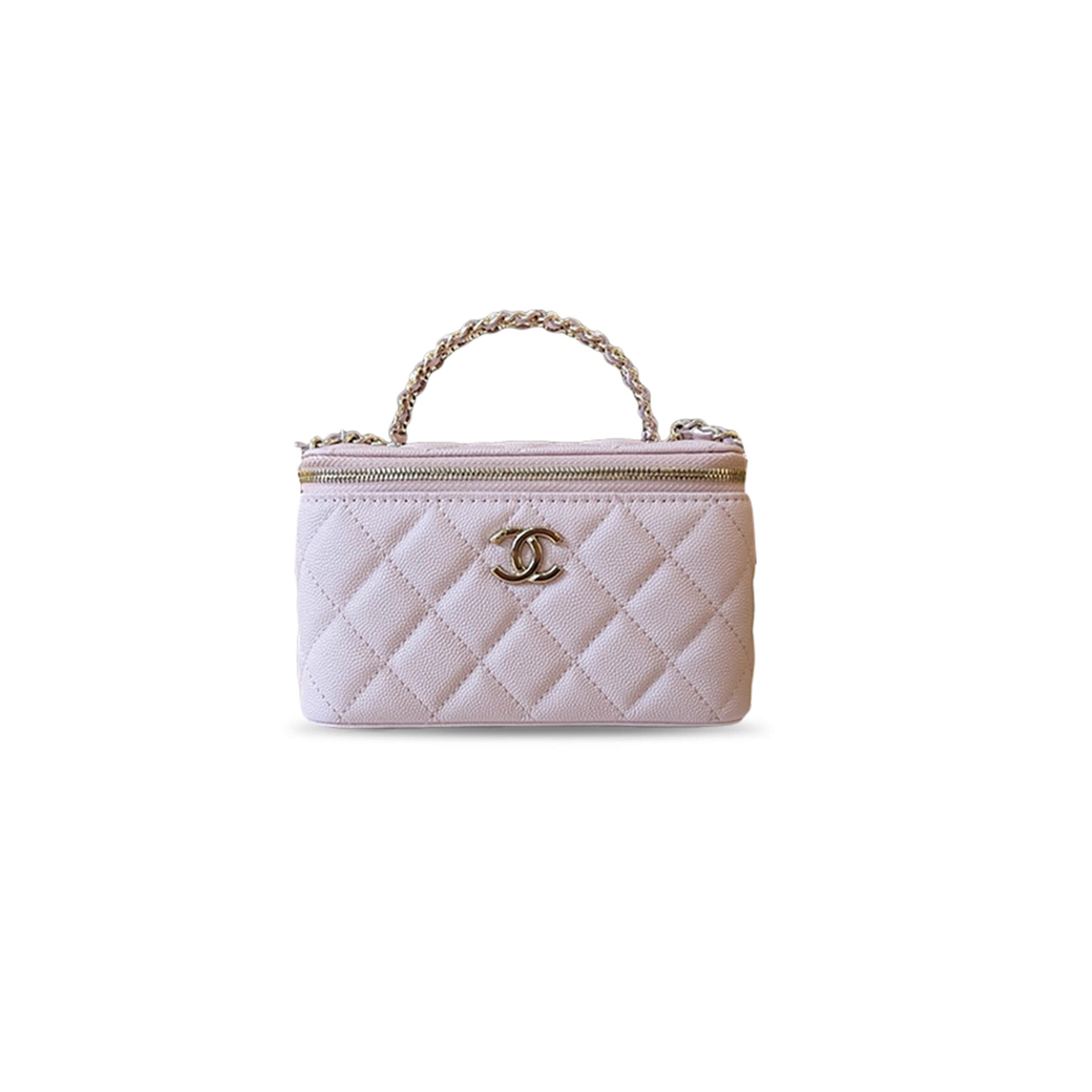 CHANEL 26C PEARL HANDLE BOX BAG A96182 (17*9.5*8cm)